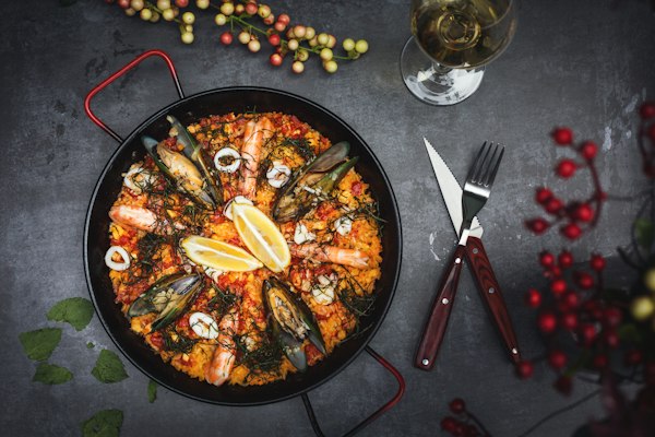 Paella en La Sabika Ibiza